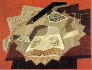 Juan Gris The book is opened oil painting
